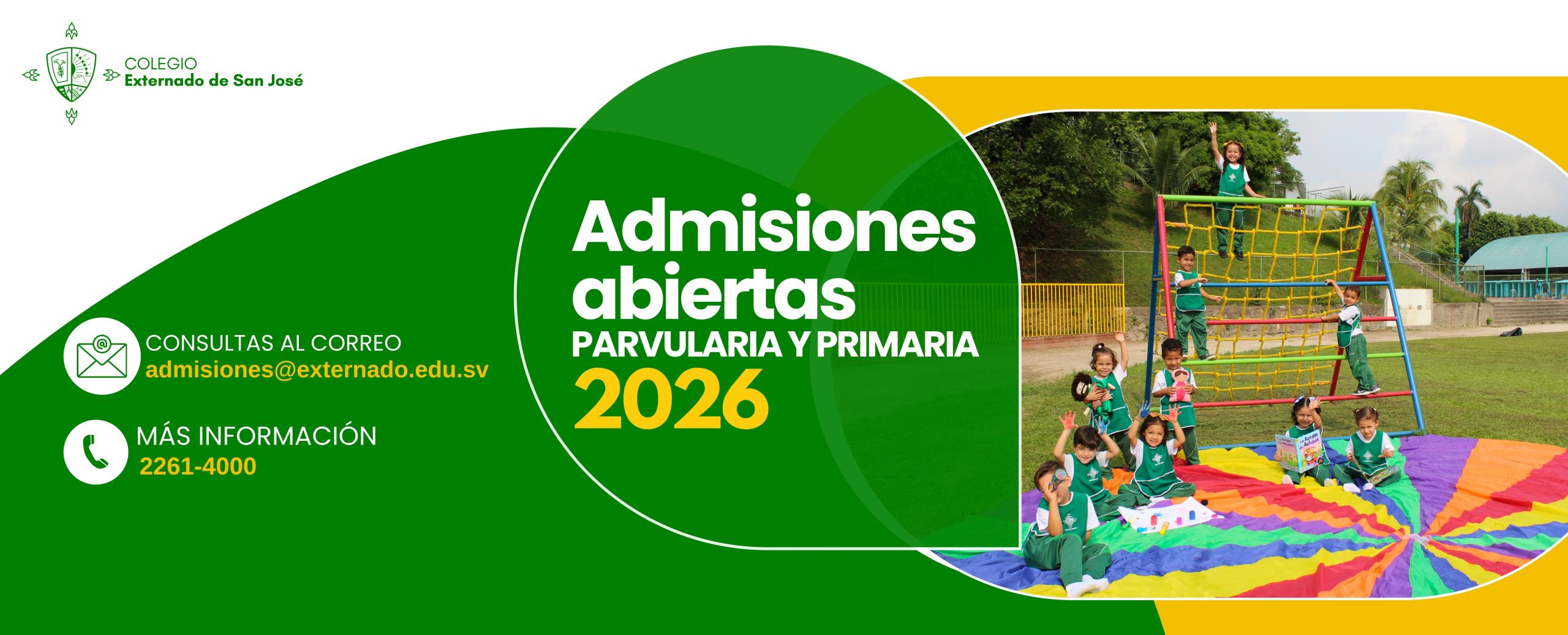 Banner - admisiones 2026 ESJ