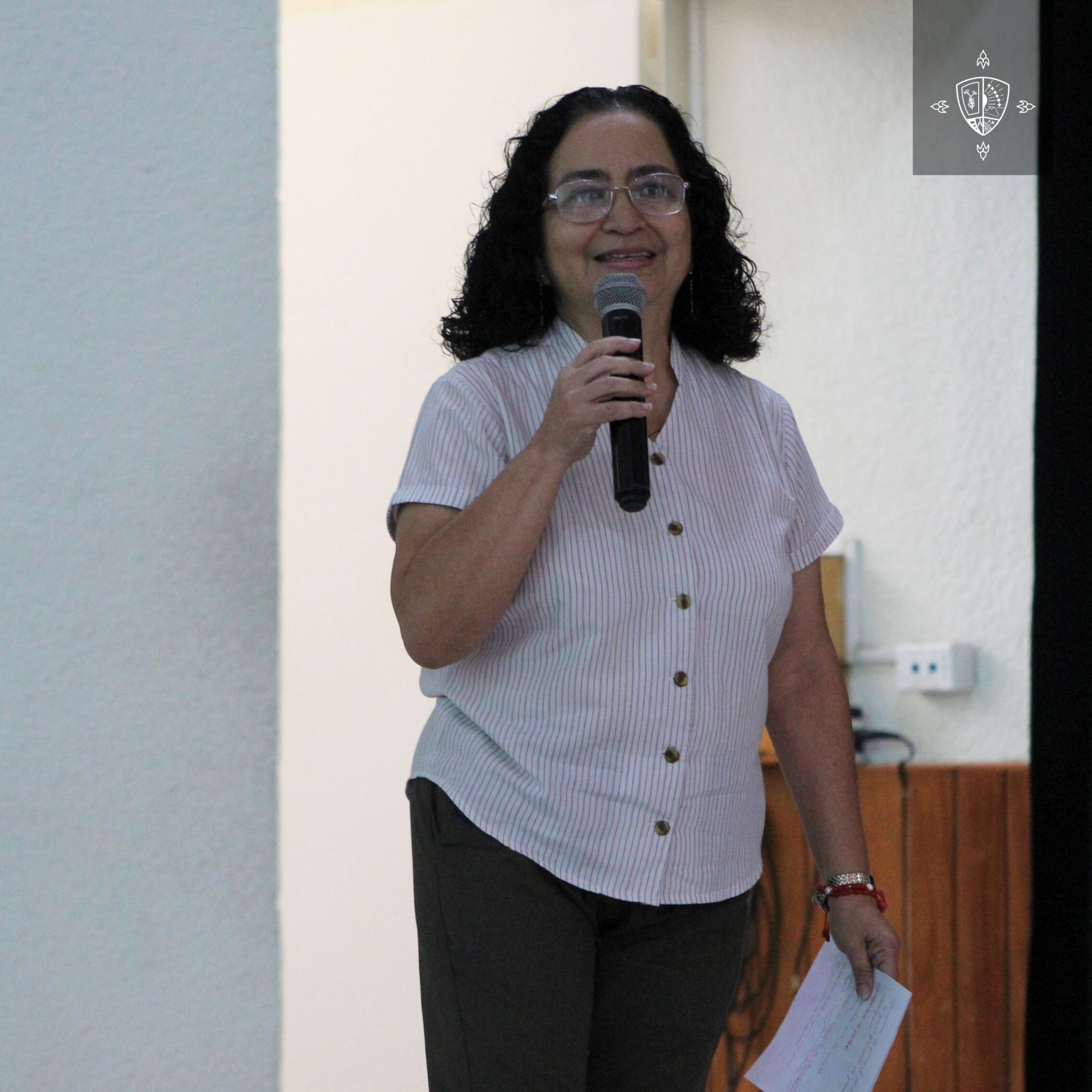 María de los Ángel Hernández, excoordinadora del Gabinete Psicopedagógico/ Foto: Comunicaciones ESJ
